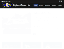 Tablet Screenshot of hoffman-electric.com